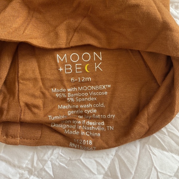 Moon + Beck Bamboo Baby Beanie - Picture 2 of 2